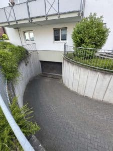 Tiefgaragen Einfahrt