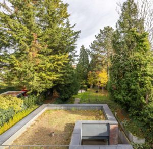 Gartenausblick