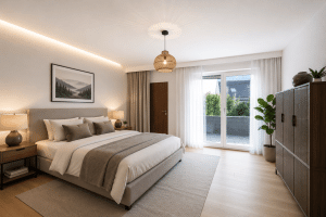 Schlafzimmer OG Visualisierung