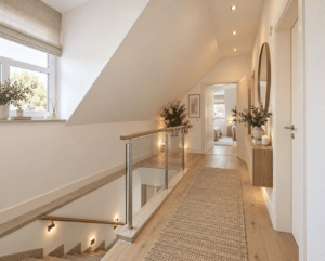 Flur Obere Etage Visualisierung
