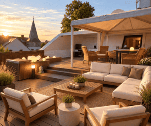 Dachterrasse Visualisierung