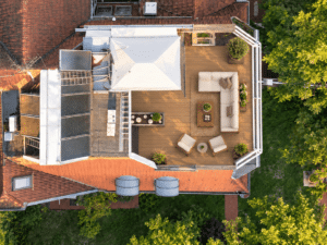 Dachterrasse Visualisierung