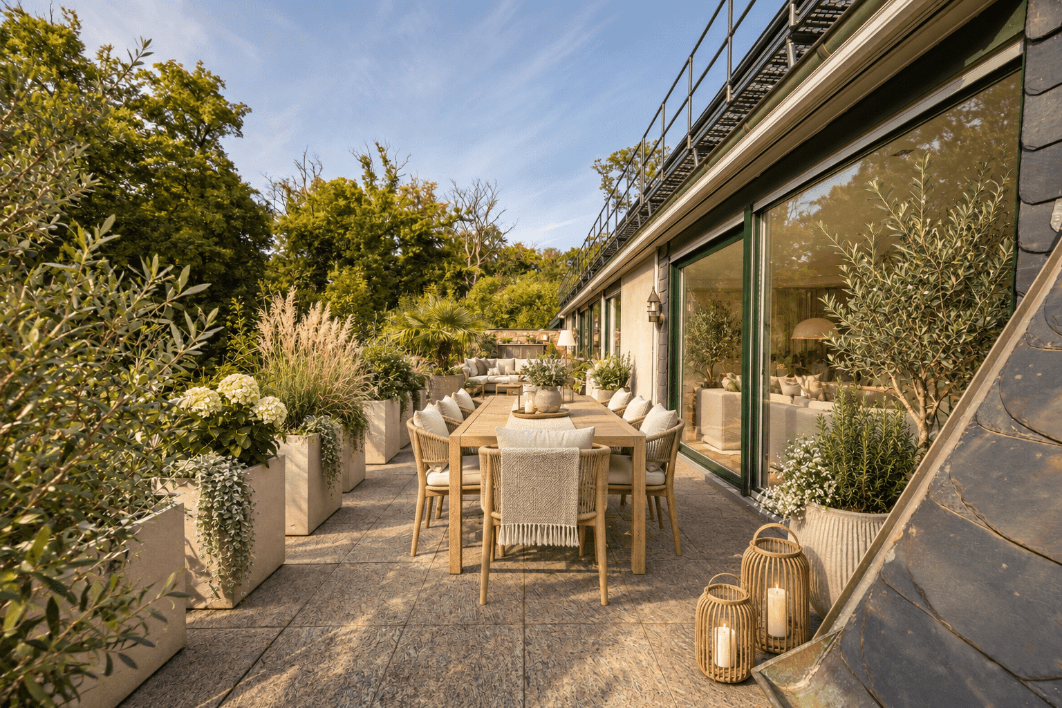 Terrasse Visualisierung